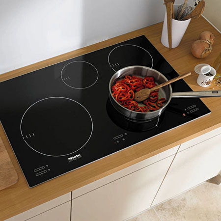 Miele Km5700 Cooktops With Multiple Power Boosters Modern Home Decor